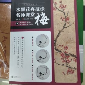 水墨花卉技法名师课堂梅（随书附赠教学视频）从入门到精通，一本书学会写意梅花技法