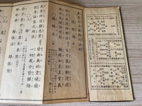1977年 《弘法大师 真言宗日用勤行集》经折装一帖全,两面印刷约40多种真言宗经文