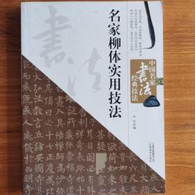 中国名家书法经典技法：名家柳体实用技法