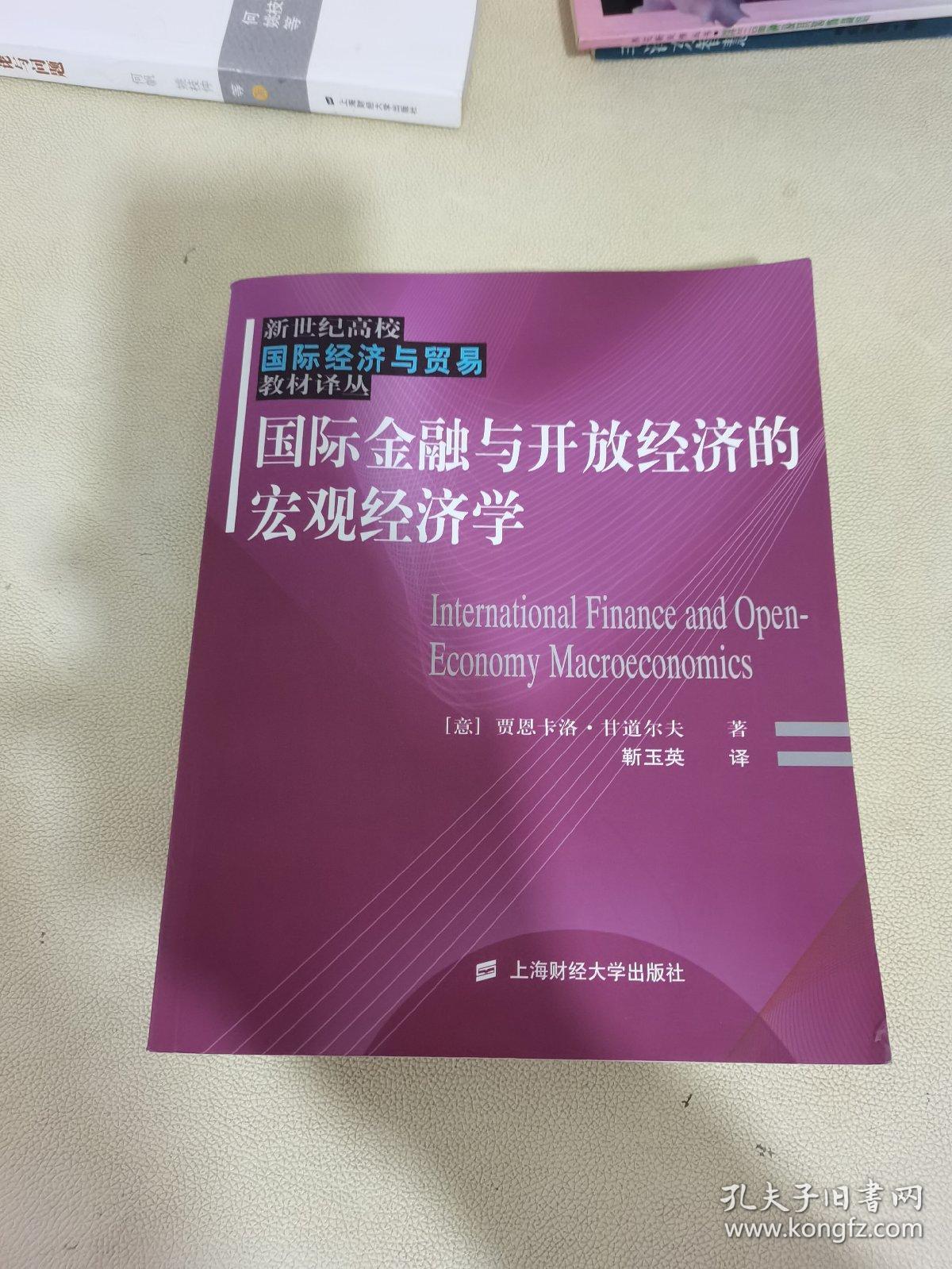 国际金融与开放经济的宏观经济学：—新世纪高校国际经济与贸易教材译丛