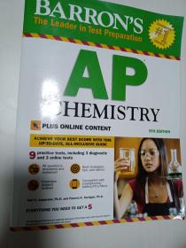 英文原版 巴朗AP化学，第9版 Barron's AP Chemistry,9th Edition: With Bonus Online