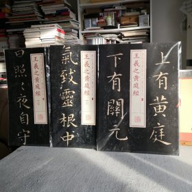 书法经典放大·铭刻系列：王羲之黄庭经