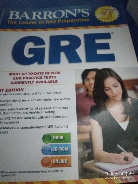 Barron's GRE [With CDROM]