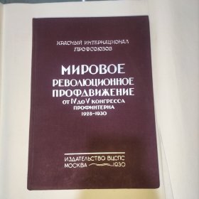 【共产国际早期文献】КРAСHый иНТЕРНАЦИОНАЛ ЛРОФCOIO30B MИРOBOEРEBOЛIОЦИОННОЕПРОФАВИЖЕНИЕ OTIV oV KOHrPECCAПРОИНТEPHA 1928-1030 ergne(从红色工会国际第4次代表大会到第5次代表大会<1928一1930年>期间世界革命工人运动)第3册