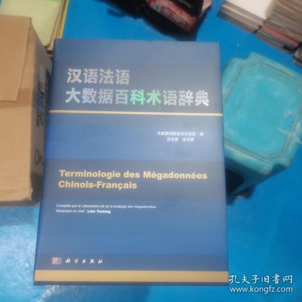 汉语法语大数据百科术语辞典  精装 全新未使用  正版现货 （一本）按书名发货。 20-7号柜