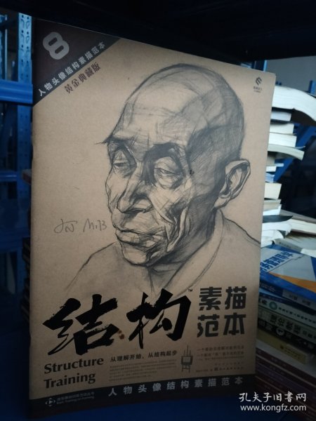 人物头像结构素描范本：结构素描范本（黄金典藏版）