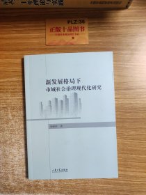 新发展格局下市域社会治理现代化研究