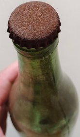 70年代“竹叶青”酒瓶！中国粮油食品进出口公司！