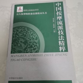 盲人按摩师职业技能提高丛书：中国按摩流派技法精萃（大字本）