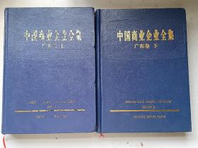 中国商业企业全集（广东卷）上，下两册全