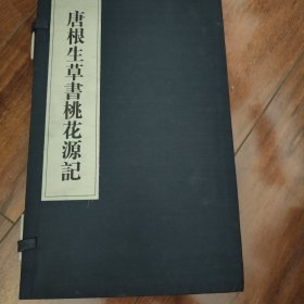 唐根生草书桃花源记