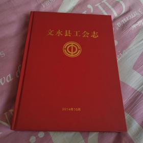 文水县工会志
（稀缺）2014年一版一印
仅印1.5千册  超厚本