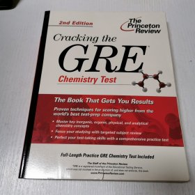 英文原版Cracking the GRE Chemistry Subject Test破解GRE化学科目考试