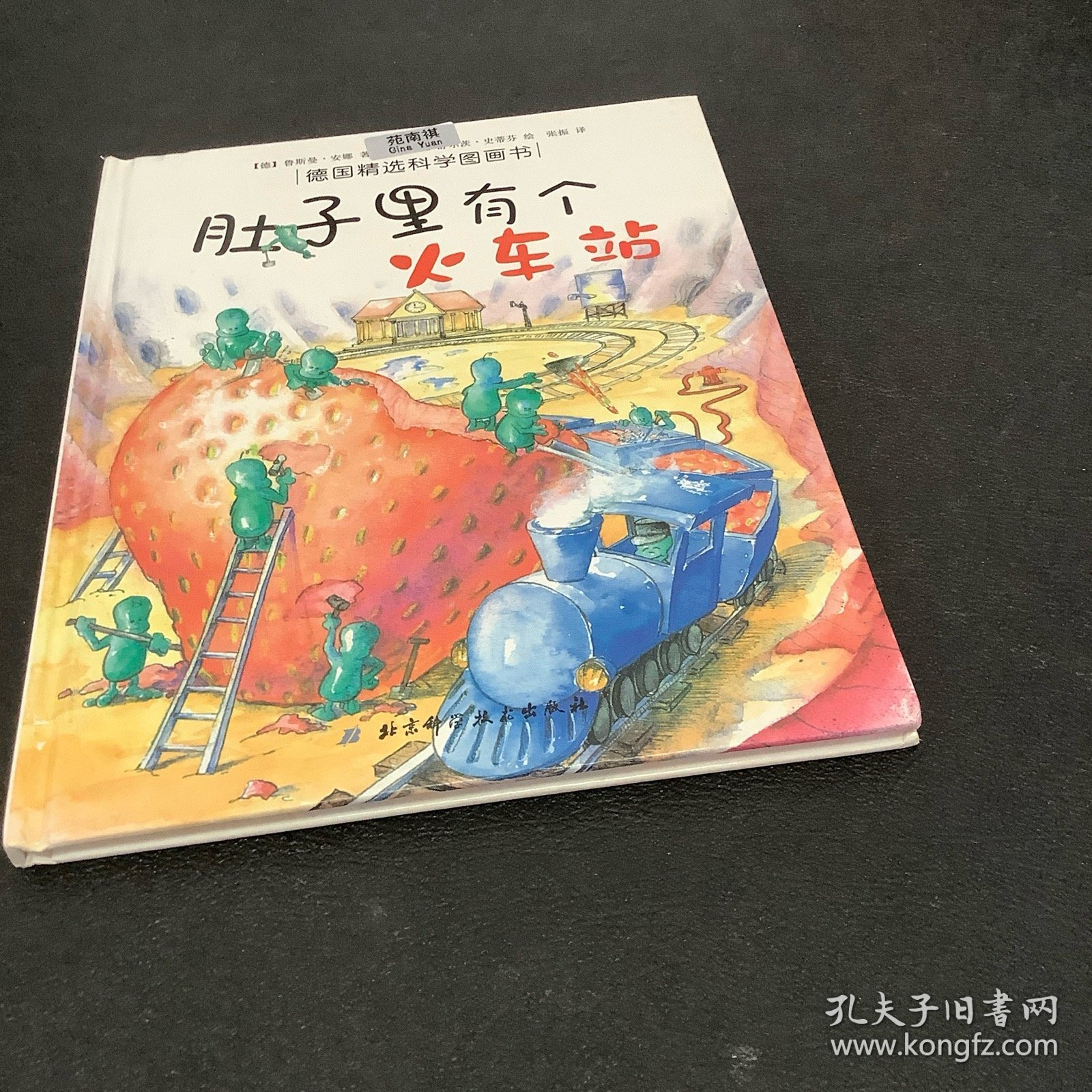 肚子里有个火车站：德国精选科学图画书