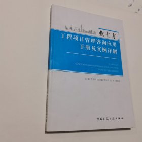 业主方工程项目管理咨询应用手册及实例详解