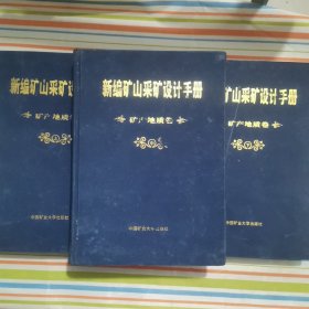 新编矿山采矿设计手册矿产地质卷（上、中、下册）