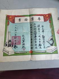 毕业证书 复县