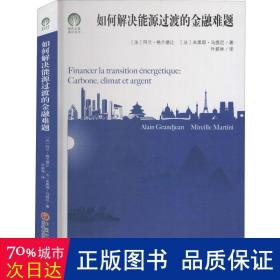 如何解决能源过渡的金融难题/绿色发展通识丛书