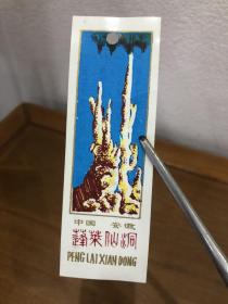 八九十年代老塑料门票 蓬莱仙洞