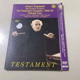 arturo toscanini nbc symphony orchestra  the television concerts-1948-52  volume two  布拉姆斯/莫扎特;大提琴协奏曲/第四十号交响乐  指挥家 托斯卡尼尼1948-52音乐会 二[dvd]