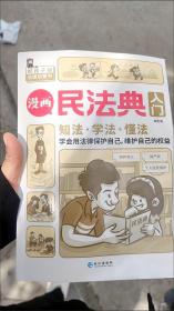 漫画民法典入门 知法学法懂法 给孩子的法律启蒙书每天学点法律常识 身边的法律常识手册生活普法宣传漫画 法律初学者入门书