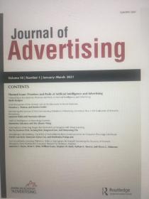 Journal of advertising（广告学杂志） 
1、从1972年到2019年，每期都有，本价格是每期的价格
2、下单前先沟通，谈好哪一期后再下单，免得扯皮