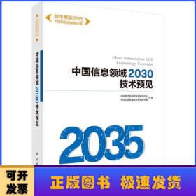 中国信息领域2030 技术预见