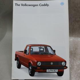 1989 年 德国 大众 开迪 皮卡 汽车 目录 样本 画册 宣传册 VOLKSWAGEN Caddy