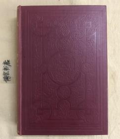 Tales from Chaucer：The Canterbury Tales，乔叟《坎特伯雷故事集》，著名的苏格兰水彩之王弗林特插图（内含24幅精美整页水彩画），布面精装，烫金书脊，浮雕花纹封面，书顶刷红，毛边未裁 ，1929年老版书