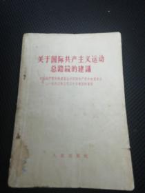 关于国际共产主义运动总路线的建议