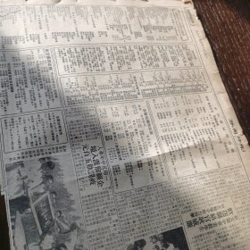 刊登于1961年5月29日的新加坡 《南洋商报》轮船出入口表及船泊码头 以及当日新加坡、吉隆坡国际航班