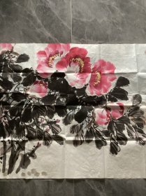 陕西著名画家肖焕先生画作明艳夺昭阳