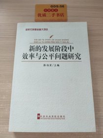 新的发展阶段中效率与公平问题研究