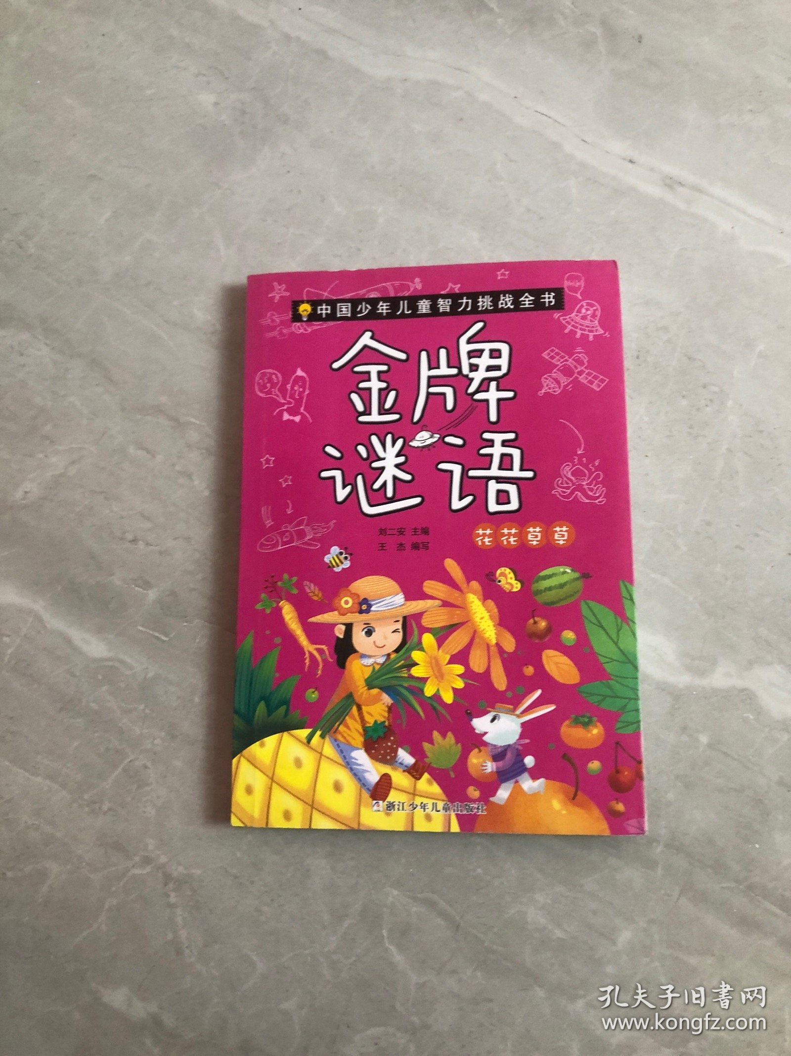 中国少年儿童智力挑战全书：金牌谜语·花花草草