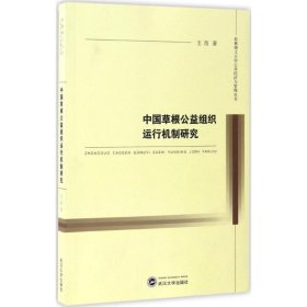 中国草根公益组织运行机制研究