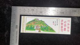 门票:早期呼和浩特昭君墓门票01,内蒙古,少见塑料门票,11.7×4厘米,gyx22302