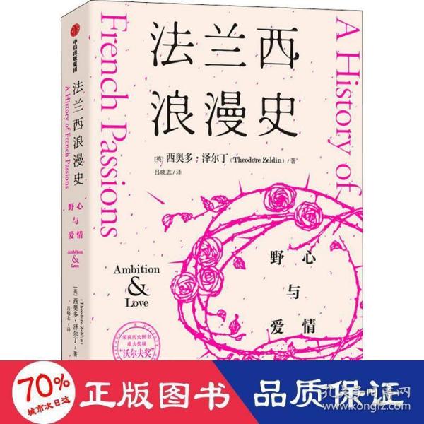 法兰西浪漫史野心与爱情西奥多·泽尔丁著沃尔夫奖作者法国文化入门优质读物