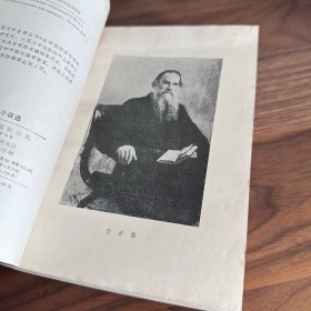 托尔斯泰中短篇小说选 网格本 上海译文 1986年一版一印 草婴译本