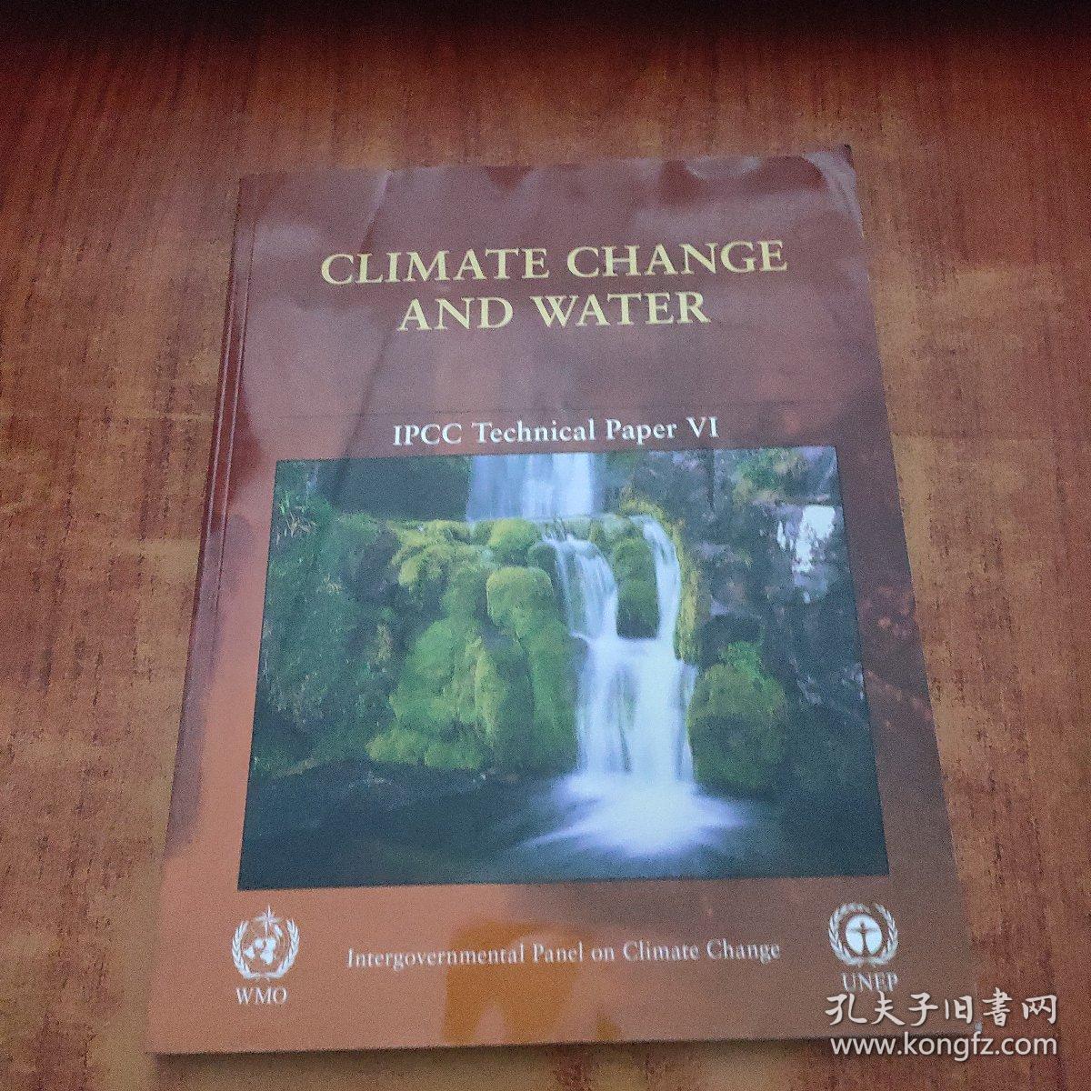 CLIMATE CHANGE AND WATER