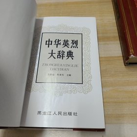 中华英烈大辞典 上下册