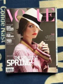 vogue korea 韩国版 2008 水果娜 steven meisel 实物图 不缺页