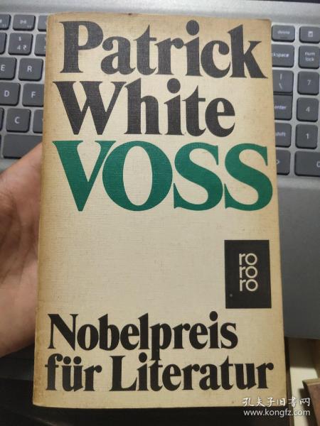 Voss 探险家沃斯，诺贝尔文学奖得主、帕特里克·怀特作品，德文原版