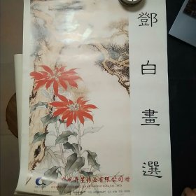 邓白画选 挂历12张全 广州奇星药业有限公司