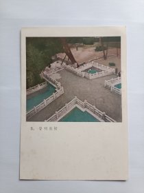 1962年晋祠飞樑 贺卡