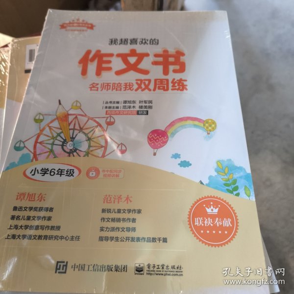 我超喜欢的作文书  名师陪我双周练（小学6年级）