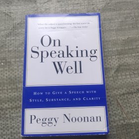 On Speaking Well