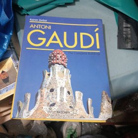 Antoni Gaudi 高迪 英文原版画册 精美彩图  16开