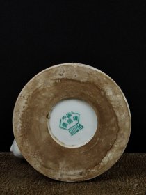 六十年代【忠字】提梁瓷壶，全品完整无破损，品相尺寸如图！