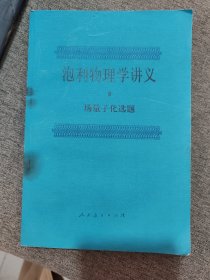 泡利物理学讲义6