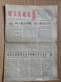 哈尔滨晚报（1966年9月15日）